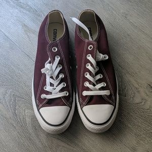 Brand New Maroon Converse